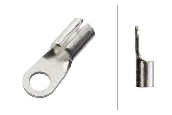 HELLA Leitungsverbinder 10274420 Durchmesser [mm]: 13,0, Steckerausführung: Ringverbinder, Querschnitt [mm2] von: 35,0, Querschnitt [mm2] bis: 50,0, Material: Messing, DIN/ISO: 46211, Gebindeart: Blisterpack, Montage/Demontage durch Fachpersonal erforderlich!: