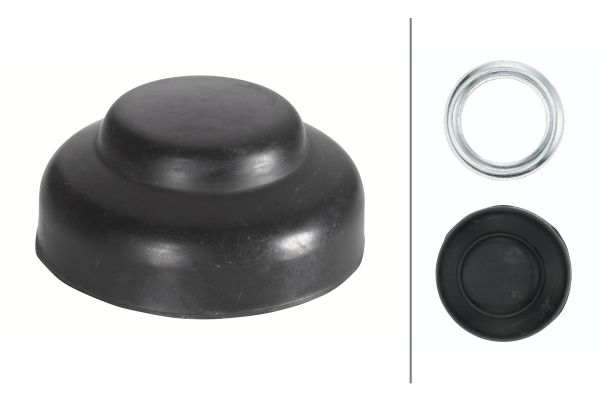 HELLA Abdeckung 398553/2 Material: Gummi, 5 PCs/Pack
Material: Gummi, Farbe: schwarz, Montage/Demontage durch Fachpersonal erforderlich!: