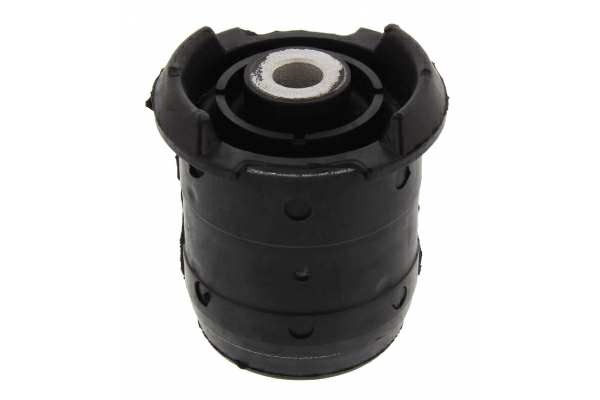 MAPCO Lagerung, Achskörper 10303602 Einbauposition: Hinterachse beidseitig, vorne, Lagerungsart: Gummimetalllager, Innendurchmesser [mm]: 12,5, Außendurchmesser [mm]: 60,5, Höhe [mm]: 77, benötigte Stückzahl: 2 1.