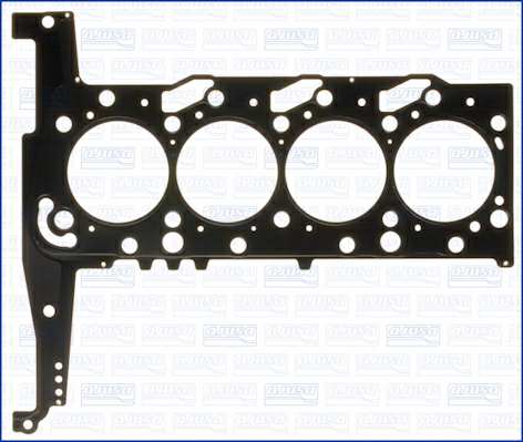 AJUSA Zylinderkopfdichtung 801878 Durchmesser [mm]: 91, Dicke/Stärke [mm]: 1,3, nur in Verbindung mit: 81029000, Kerben-/Lochanzahl: 3, Breite [mm]: 385, Länge [mm]: 450