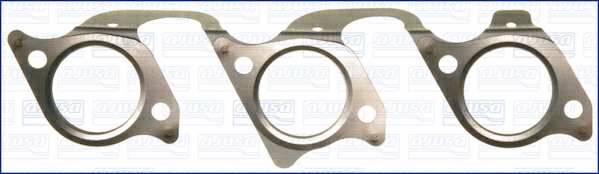 AJUSA Abgasleitungsdichtung 807680 Dicke/Stärke [mm]: 0,3, Breite [mm]: 72, Länge [mm]: 303