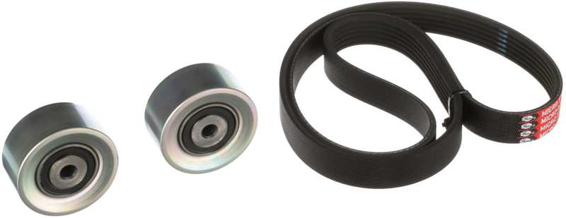 GATES Keilrippenriemensatz 216561 Langstreiksgurt, führende Roller (2x)
OE empfiehlt den Austausch des kompletten Satzes: 1.