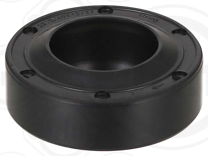ELRING Transmission gear seal 61411 22,2x40x12/17 AS RD ACM
Inner diameter [mm]: 22,2, Outer diameter [mm]: 40, Height [mm]: 17, Radial Shaft Seal Design: AS, Swirl Type: Right-hand Twist, Material: ACM (Polyacrylate), Dust Cover: with dust lip 1.