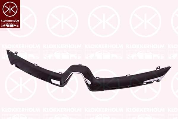 KLOKKERHOLM Kühlergitter 744541 Farbe: hochglänzend, schwarz