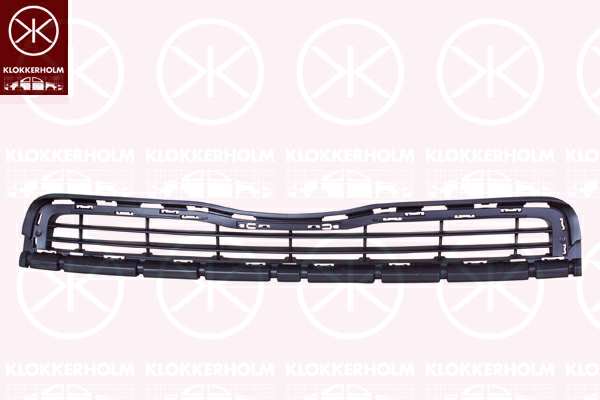 KLOKKERHOLM Kühlergitter 744453 Farbe: schwarz