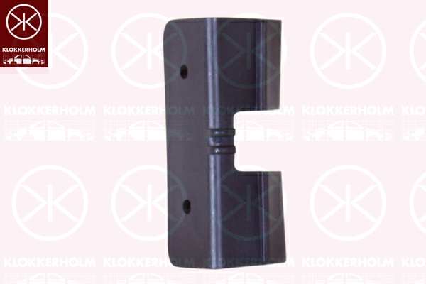 KLOKKERHOLM Halter, Stoßfänger 744443 Einbauseite: vorne links, Material: Kunststoff