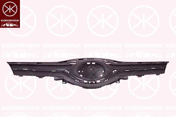 KLOKKERHOLM Kühlergitter 747825 Farbe: schwarz