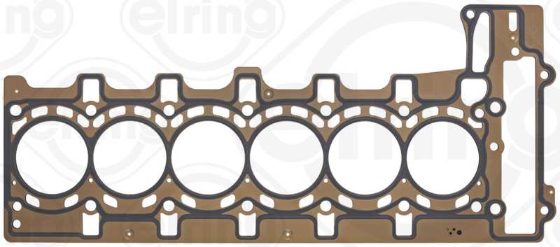 ELRING Zylinderkopfdichtung 11018023 Reparaturstufe: +0,3 mm, Dicke/Stärke [mm]: 1,42, Einbaudicke [mm]: 1,42, Durchmesser [mm]: 85, Dichtungsbauart: Metall-Lagen-Dichtung, Anzahl der Lagen: 5, Warentarifnummer: 8484100000
