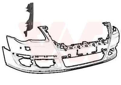 VAN WEZEL Halter, Stoßfänger 10527686 rechte
Einbauseite: vorne rechts, Blechart: Stütze