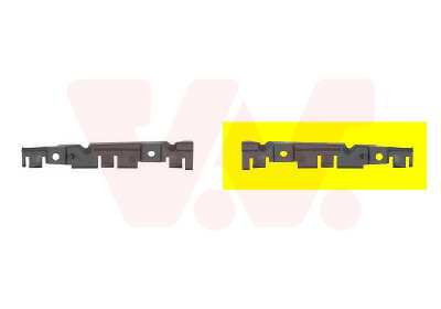 VAN WEZEL Halter, Stoßfänger 10527422 linke
Einbauposition: vorne links, Stoßstangenausführung: Führungsprofil