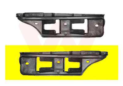 VAN WEZEL Halter, Stoßfänger 10527275 Vorne links
Einbauposition: vorne links, Stoßstangenausführung: Führungsprofil