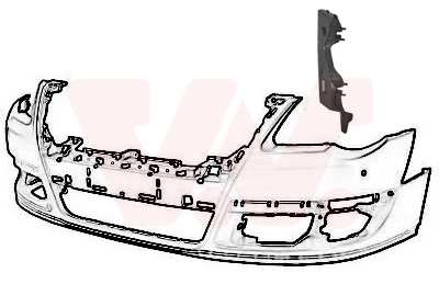 VAN WEZEL Halter, Stoßfänger 10527685 linke
Einbauseite: vorne links, Blechart: Stütze