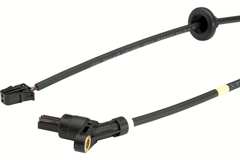VDO Raddrehzahlsensor 10925802 Länge [mm]: 870, Farbe: schwarz, Anzahl der Steckkontakte: 2