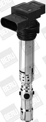 BERU Zündspule 715468 Anschlusstechnik: Spark Spring, Zündspule: mit Endstufe, inkl. Zündkerzenstecker, Anschlussanzahl: 1, Spannung [V]: 12, Anzahl der Steckkontakte: 4, benötigte Stückzahl: 3, Länge inkl. Stecker [cm]: 17 1.