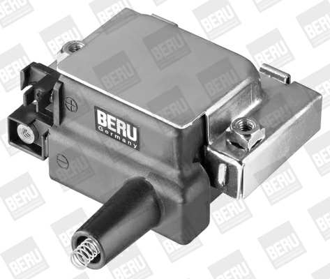 BERU Zündspule 877673 Anschlusstechnik: Spring, Anschlussanzahl: 1, Spannung [V]: 12, Anzahl der Steckkontakte: 2, Fahrzeugausstattung: für Fahrzeuge mit Zündverteiler 1.