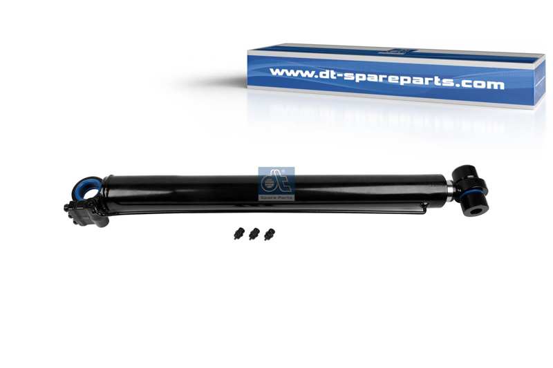 DT SPARE PARTS Kippzylinder für Fahrerhaus 10060456 Länge [mm]: 677, Druck [bar]: 280, Durchmesser 1 [mm]: 40, Durchmesser 2 [mm]: 59, Hub [mm]: 454, Bohrungsdurchmesser 1 [mm]: 30, Bohrungsdurchmesser 2 [mm]: 35, Gewindemaß 1: Quick connect, Gewindemaß 2: Quick connect