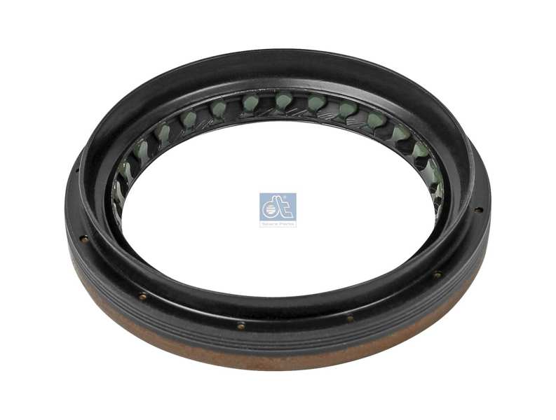 DT SPARE PARTS Transmission gear seal 10324494 Height [mm]: 8, Material: ACM (Polyacrylate), Inner Diameter [mm]: 52, Outer Diameter [mm]: 68, Swirl Type: Left-hand Twist, Dust Cover: with dust lip 1.