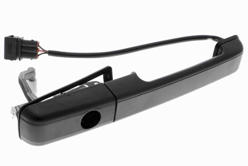 VAICO Türgriff 895370 Schließanlage: ohne Schließzylinder, Einbauposition: vorne rechts, Farbe: schwarz, Fahrzeugausstattung: für Fahrzeuge mit elektr. Fensterheber, Komfortausstattung: für Fahrzeuge mit Zentralverriegelung 1.