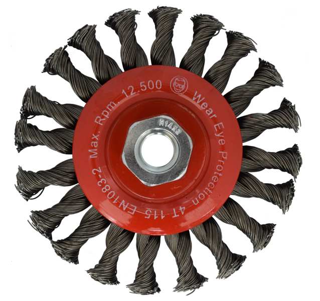 ABRABORO Drahtscheibe 11580900 Ultra-Rundbürste S 2121 / 115Xm14 / 0