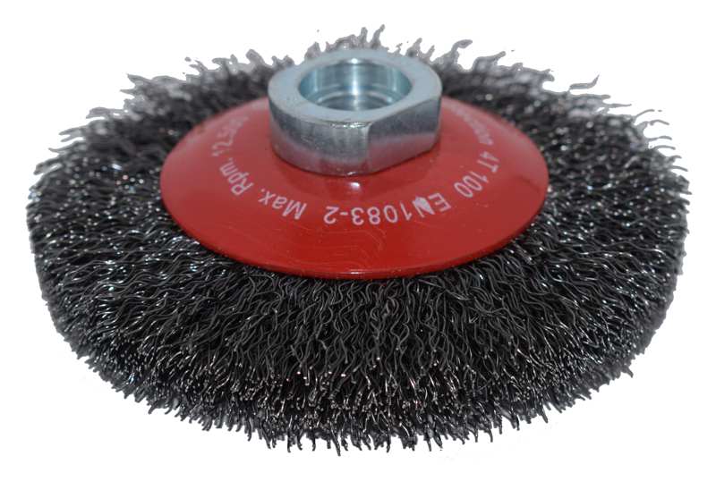 ABRABORO Drahtscheibe 11580895 Rekord-Kegelbürste F 100F / 100 mm / 0