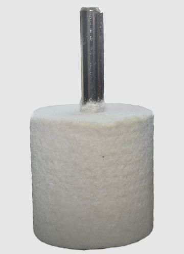 ABRABORO Polierscheibe (mechanisch) 11580952 Geklebter Polierfilz 50X40X6