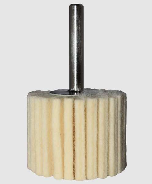 ABRABORO Polierscheibe (mechanisch) 11580953 Polierscheibe aus Lamellenfilz 60X30 mm