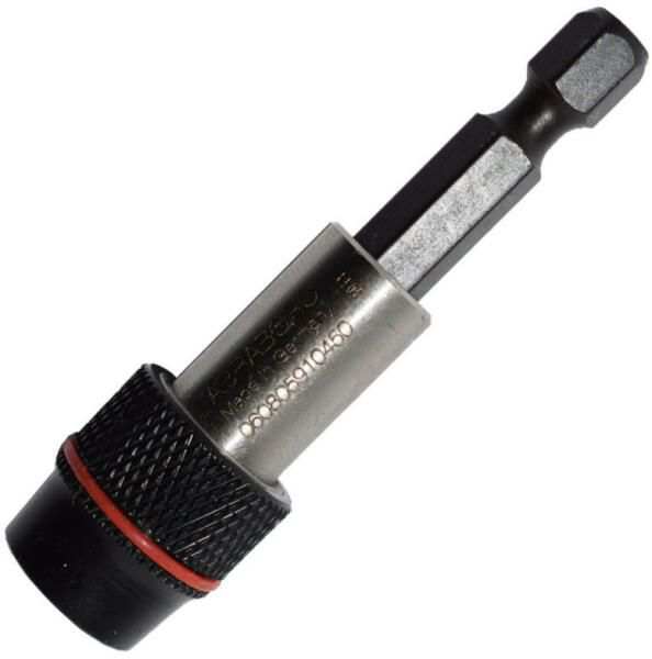 ABRABORO Bithalter 11580691 TEMPO magnetischer Bitschaft, mit Schnellanschluss E 6,3 mm - 1/4" x 60 mm