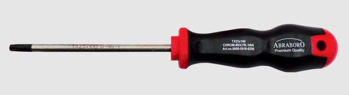ABRABORO Torx-Schraubendreher 11580733 Schraubendreher Black Line Premium TX40 x 130 mm