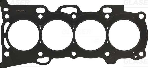 GLASER Zylinderkopfdichtung 467657 Dichtungsbauart: Metall-Lagen-Dichtung, Dicke/Stärke [mm]: 0,5, Durchmesser [mm]: 90
