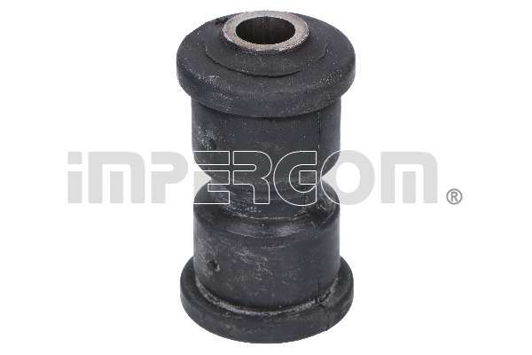 IMPERGOM Lagerbuchse, Blattfeder 18109 Heck -Chassis
Farbe: schwarz, Material: Gummi/Metall, Innendurchmesser [mm]: 12, Außendurchmesser [mm]: 38, Länge [mm]: 70