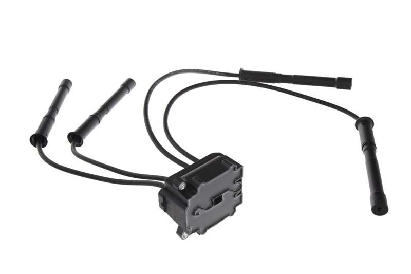 VALEO Zündspule 877966 12 V, vollständig elektronische Zündung (VZ)
Anzahl der Steckkontakte (Ausgang) [-polig]: 4, Anzahl der Steckkontakte: 4, Steckerfarbe: schwarz 1.