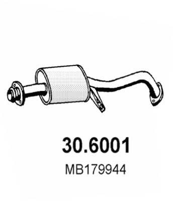 ASSO Auspufftopf 570032/5 mittlere
Abgasanlage: für Mittelschalldämpfer