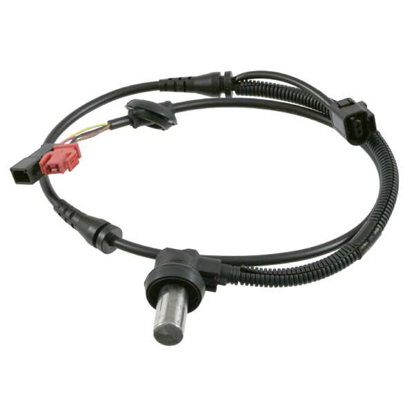 SWAG/FEBI Raddrehzahlsensor 185341 benötigte Stückzahl: 2 
Anschlussanzahl: 2, Einbauposition: Vorderachse links, Vorderachse rechts, Kabellänge [mm]: 990