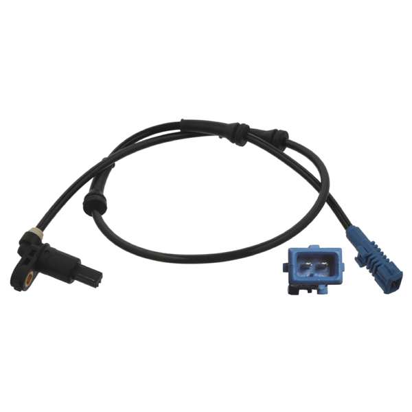 SWAG/FEBI Raddrehzahlsensor 621922 Länge [mm]: 826, Anschlussanzahl: 2, Farbe: blau, Einbauseite: Hinterachse beidseitig 
Anschlussanzahl: 2, Einbauposition: Hinterachse links, Hinterachse rechts, Kabellänge [mm]: 780
