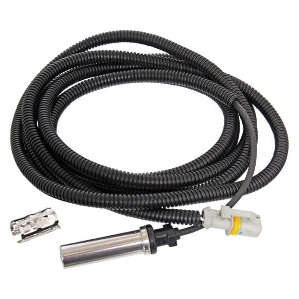 SWAG/FEBI Raddrehzahlsensor 11031507 Anschlussanzahl: 2, Widerstand [Ohm]: 1150, Einbauposition: Hinterachse links, Kabellänge [mm]: 2834, Ergänzungsartikel/Ergänzende Info: mit Buchse 1.