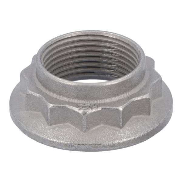 SWAG/FEBI Stumpfmutter 52993 Dicke/Stärke [mm]: 15,0, Außendurchmesser [mm]: 40,0, Innengewinde [mm]: M24 x 1,5, Schraubenkopf-/Mutternprofil: Außenvielzahn, Material: Stahl, Oberfläche: verzinkt, Einbauseite: Hinterachse 
Dicke/Stärke [mm]: 15, Außendurchmesser [mm]: 40, Innengewindemaß: M24 x 1,5, Schlüsselweite: 30, Schraubenkopf-/Mutternprofil: Außenvielzahn, Material: Stahl, Oberfläche: verzinkt, Einbauposition: Hinterachse