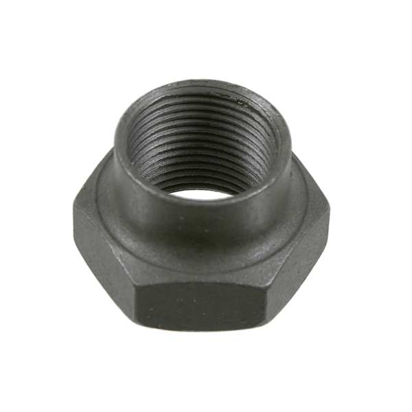SWAG/FEBI Stumpfmutter 10541200 M 22 x 1,5
Dicke/Stärke [mm]: 23, Innengewindemaß: M22 x 1,5, Güte/Klasse: 8, Schlüsselweite: 32, Gewindeart: mit Rechtsgewinde, Schraubenkopf-/Mutternprofil: Außensechskant, Material: Stahl, Oberfläche: phosphatiert