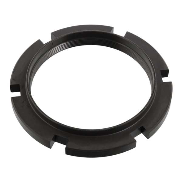 SWAG/FEBI Stumpfmutter 11032350 Höhe [mm]: 17, Außendurchmesser [mm]: 132, Innengewindemaß: M100 x 1,5, Güte/Klasse: 8, Gewindeart: mit Rechtsgewinde, Material: Stahl, Oberfläche: phosphatiert