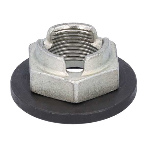 SWAG/FEBI Stumpfmutter 10539962 Höhe [mm]: 21, Außendurchmesser [mm]: 46,2, Innengewindemaß: M22 x 1,5, Schlüsselweite: 32, Schraubenkopf-/Mutternprofil: Außensechskant, Oberfläche: Zink-Lamellen-beschichtet, Einbauposition: Vorderachse