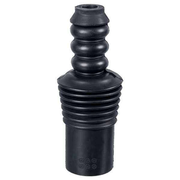 SWAG/FEBI Stoßdämpfer Staubschutzs 10542224 Länge [mm]: 210, Innendurchmesser [mm]: 19, Material: Gummi, Einbauposition: Vorderachse, Ergänzungsartikel/Ergänzende Info: mit Anschlagpuffer