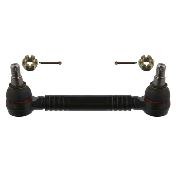 SWAG/FEBI Axialgelenk 10402945 Länge [mm]: 300, Dicke/Stärke [mm]: 100,0, Außendurchmesser [mm]: 36,0, Außengewinde [mm]: M20 x 1,5, Konusmaß [mm]: 28,6, Einbauseite: Vorderachse Allgemeine Information: mit Kronenmuttern und Splinten
Länge [mm]: 300, Dicke/Stärke [mm]: 100, Außendurchmesser [mm]: 36, Außengewindemaß: M20 x 1,5, Konusmaß [mm]: 28,6, Einbauposition: Vorderachse, Ergänzungsartikel/Ergänzende Info 2: mit Kronenmutter