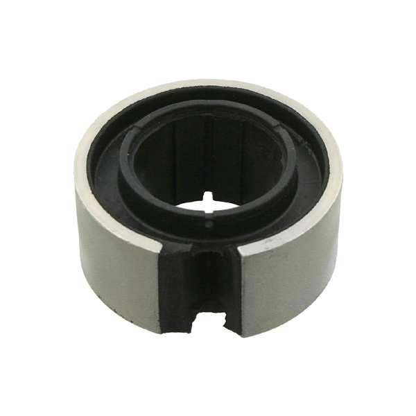 SWAG/FEBI Lagerbuchse, Blattfeder 888055 Dicke/Stärke [mm]: 28, 32,9, Innendurchmesser [mm]: 38,1, Außendurchmesser [mm]: 64,8, Material: Gummi/Metall, Einbauposition: Vorderachse, Form: geschlitzt