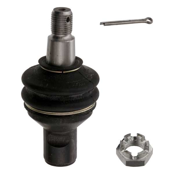 SWAG/FEBI Traggelenk 884660 Links/rechts, unten/ober
Außengewindemaß: M16 x 1,5, Lenkerart: für Querlenker, Einbauposition: Vorderachse oben, Vorderachse unten, Ergänzungsartikel/Ergänzende Info: mit Kronenmutter und Splint, Service Information beachten: 1.