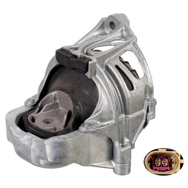 SWAG/FEBI Lagerung, Motor 11097178 Anschlussanzahl: 2, Einbauposition: links, Lagerungsart: elektrisch schaltbares Hydrolager, Service Information beachten: 1.