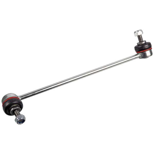 SWAG/FEBI Stabilisator 729686 Länge [mm]: 300, Außengewindemaß: M10 x 1,5, Stange/Strebe: Koppelstange, Einbauposition: Vorderachse links, Ergänzungsartikel/Ergänzende Info: mit Muttern, Service Information beachten: