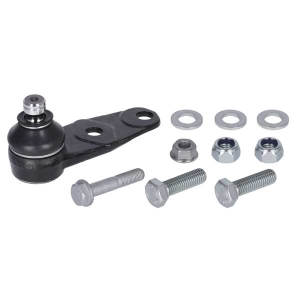 SWAG/FEBI Traggelenk 10403227 Die ersten zwei mit Baugruppenmaterial
Konusmaß [mm]: 16, Durchmesser der Befestigungspunkte [mm]: 12, Lenkerart: für Querlenker, Einbauposition: Vorderachse links, Vorderachse rechts, Ergänzungsartikel/Ergänzende Info: mit Anbau-/Befestigungsmaterial, Service Information beachten: 1.