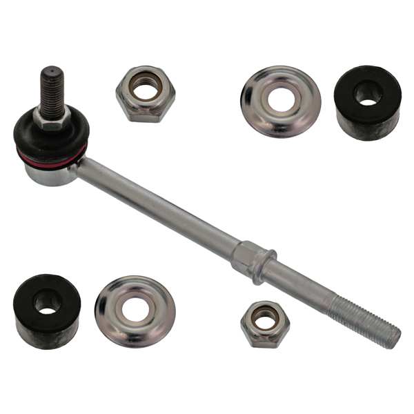 SWAG/FEBI Stabilisator 10403567 Schaltanlage
Länge [mm]: 171, Außengewindemaß: M10 x 1,25, Schlüsselweite: 17, 12, Farbe: silber, Material: Stahl, Stange/Strebe: Koppelstange, Ergänzungsartikel/Ergänzende Info 2: mit Unterlegscheiben, Ergänzungsartikel/Ergänzende Info: mit Muttern, mit Gummilagern, Service Information beachten: 1.
