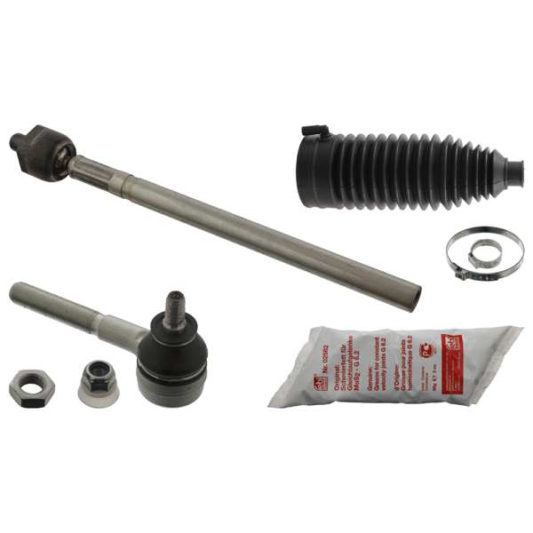 SWAG/FEBI Axialgelenk 10403069 Zuerst besser
Ergänzungsartikel/Ergänzende Info: mit Fett, Einbauposition: Vorderachse rechts, Ergänzungsartikel/Ergänzende Info 2: mit Schellen, mit Lenkmanschette, Service Information beachten: