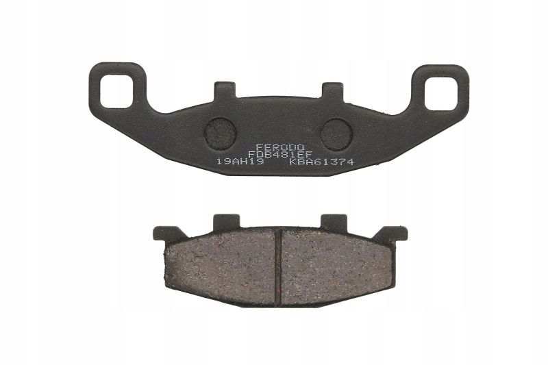 FERODO Brake pad for motorcycle 10931492 Road, Road EF, ECO-FRICTION, Set, for a brake disc!