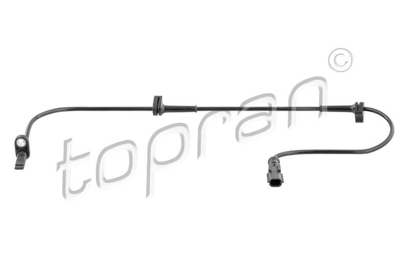 HANS-PRIES Raddrehzahlsensor 11168180 Einbauseite: Vorderachse links, Vorderachse rechts, Anzahl der Steckkontakte: 2, Ergänzungsartikel/Ergänzende Info 2: mit Kabel, Brems-/Fahrdynamik: für Fahrzeuge mit ABS